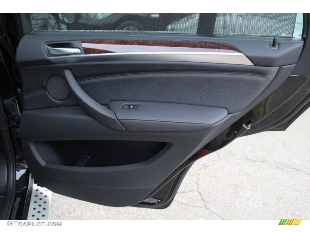2013 BMW X5 xDrive 35i Premium Black Door Panel Photo #83348798