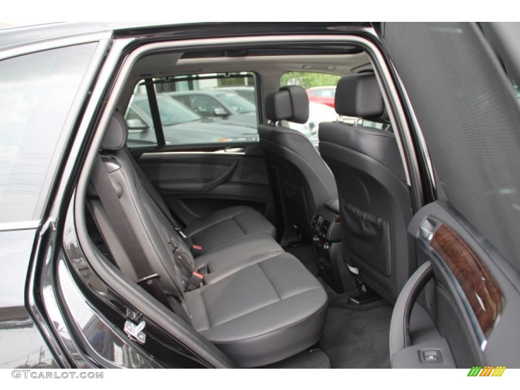 Black Interior 2013 BMW X5 xDrive 35i Premium Photo #83348816