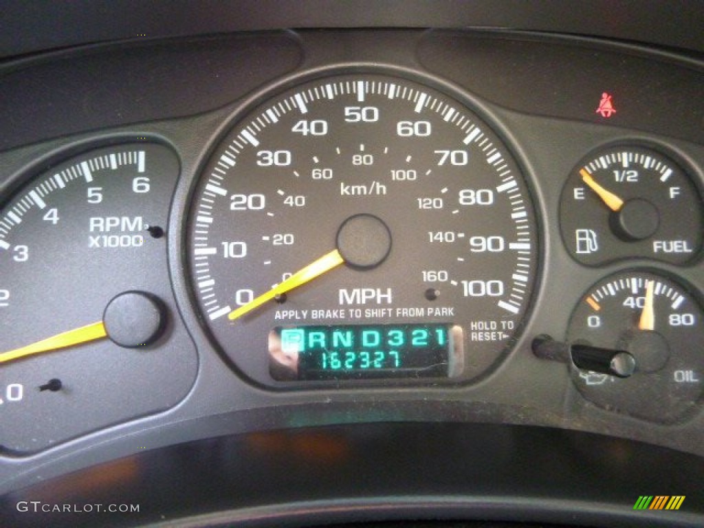2000 Chevrolet Silverado 1500 LS Extended Cab 4x4 Gauges Photo #83349251