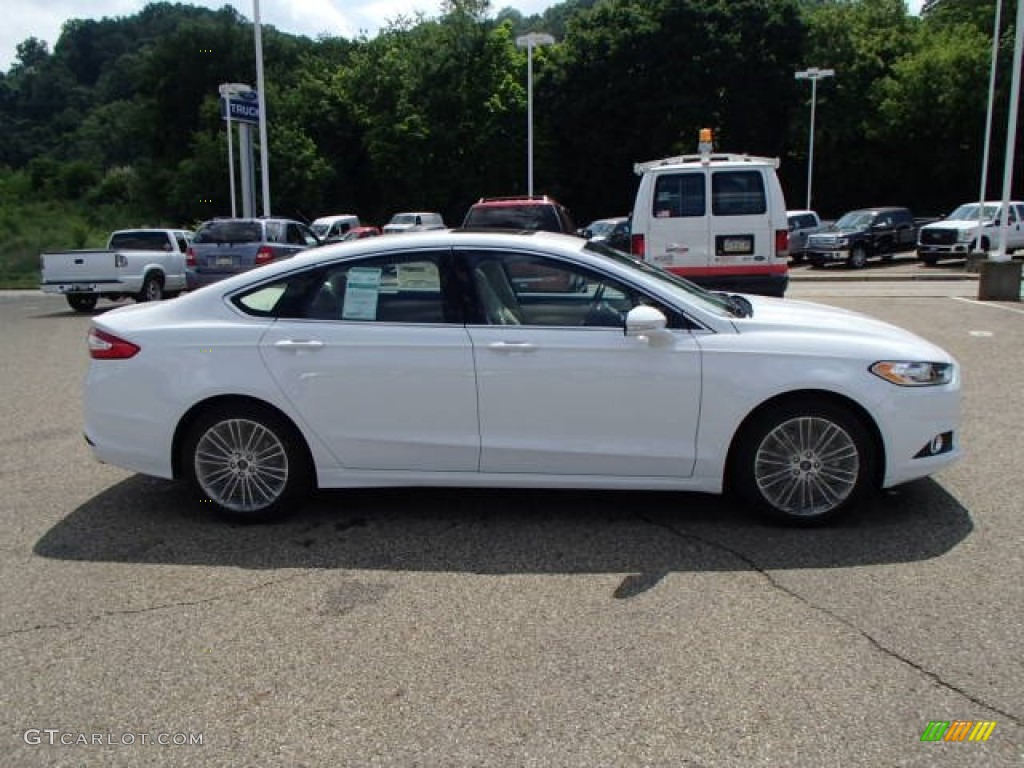 Oxford White Ford Fusion