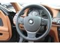 Saddle/Black Steering Wheel Photo for 2012 BMW 7 Series #83351239