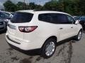 White Diamond Tricoat 2014 Chevrolet Traverse LT AWD Exterior