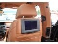 2012 BMW 7 Series Saddle/Black Interior Entertainment System Photo