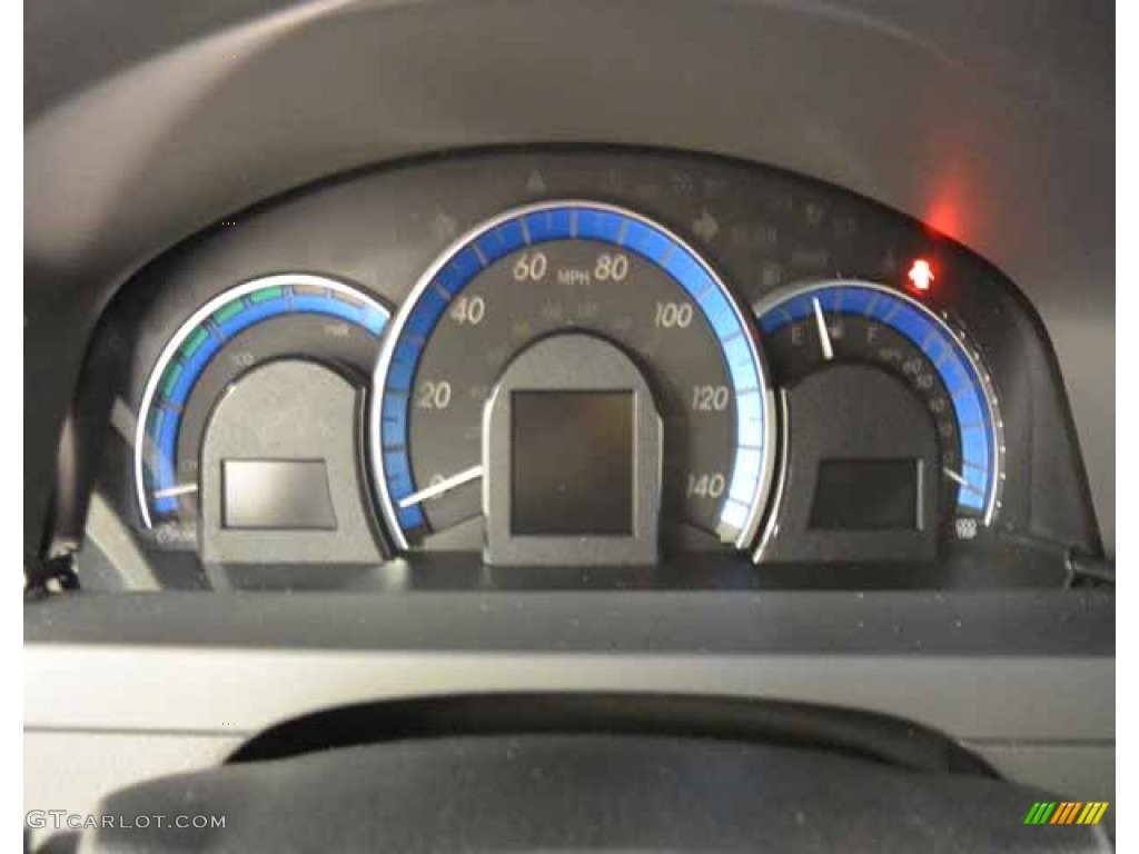 2013 Camry Hybrid LE - Magnetic Gray Metallic / Light Gray photo #11