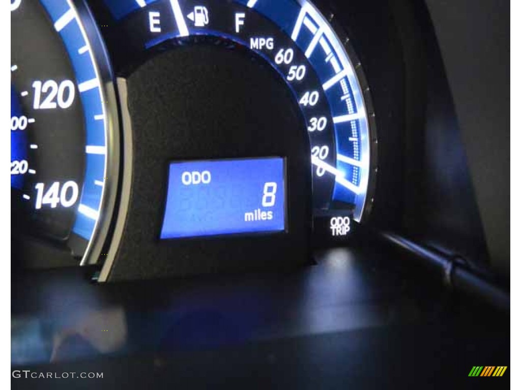 2013 Camry Hybrid LE - Magnetic Gray Metallic / Light Gray photo #12