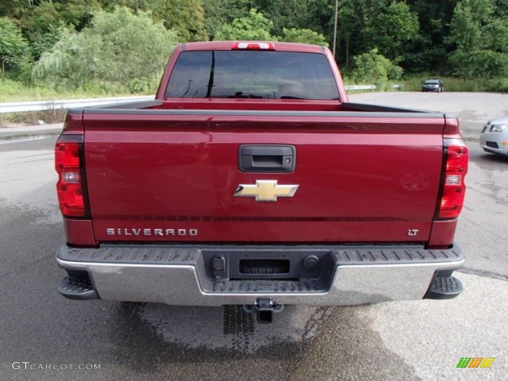 2014 Silverado 1500 LT Z71 Crew Cab 4x4 - Deep Ruby Metallic / Jet Black photo #7