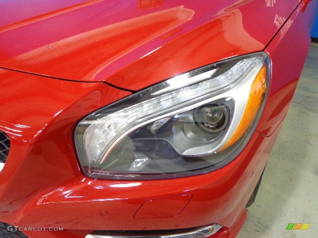 2013 SL 550 Roadster - Mars Red / Beige/Brown photo #4