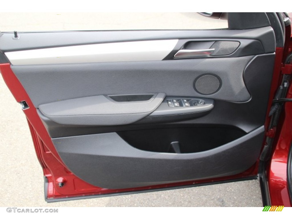 2013 X3 xDrive 28i - Vermillion Red Metallic / Black photo #9