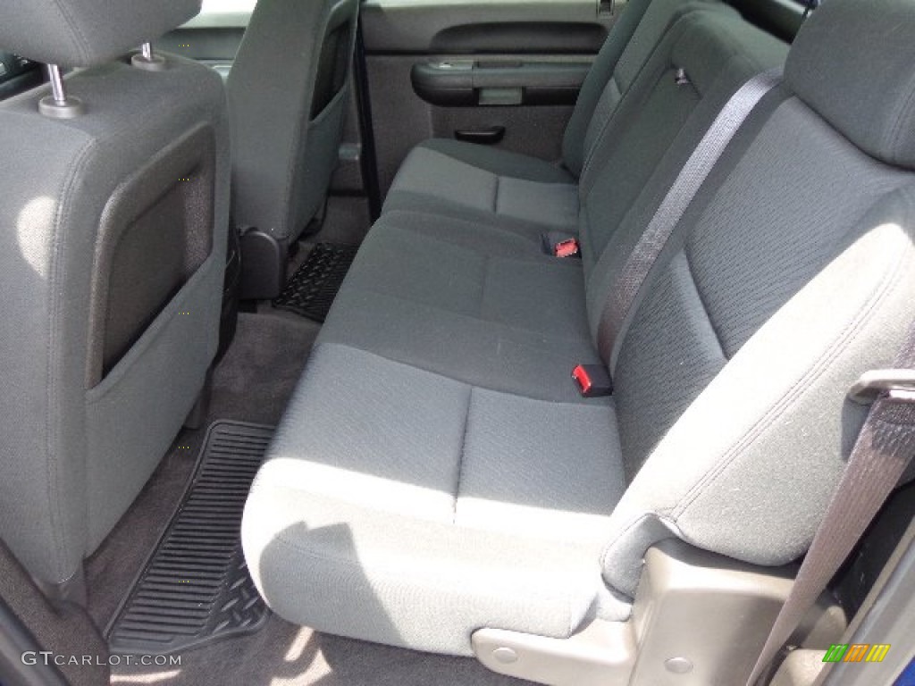 Ebony Interior 2013 Chevrolet Silverado 1500 LT Crew Cab Photo #83353972