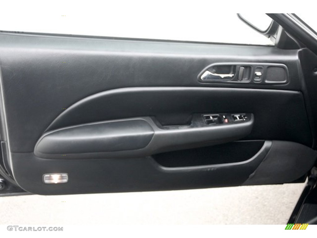 2001 Honda Prelude Type SH Black Door Panel Photo #83354455