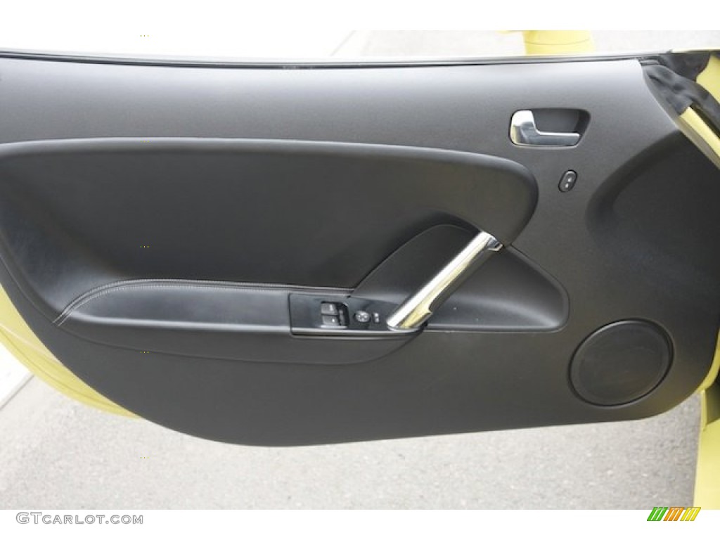 2009 Saturn Sky Red Line Roadster Black Door Panel Photo #83354998