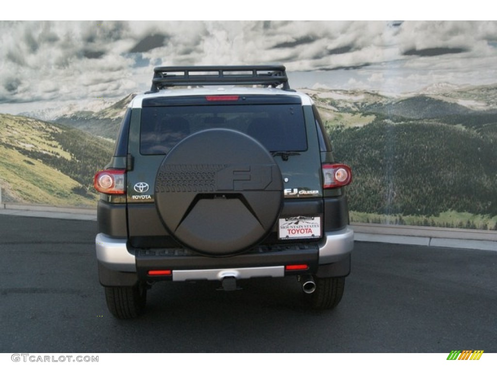 2013 FJ Cruiser 4WD - Army Green / Dark Charcoal photo #4