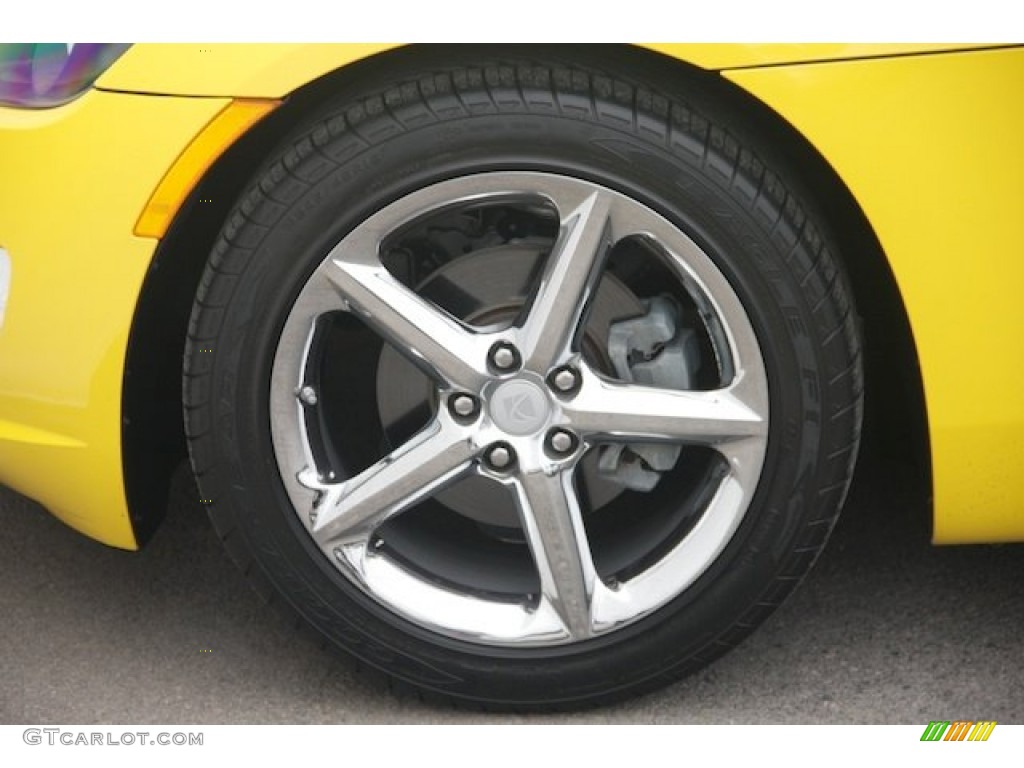 2009 Saturn Sky Red Line Roadster Wheel Photos