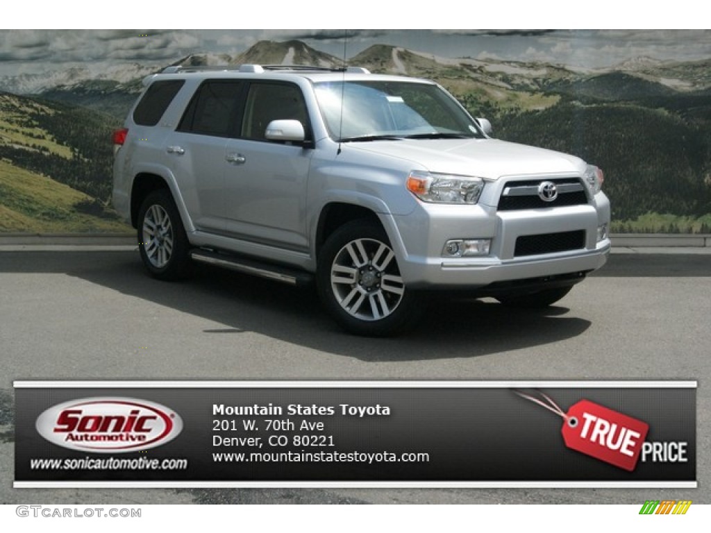 2013 4Runner Limited 4x4 - Classic Silver Metallic / Black Leather photo #1