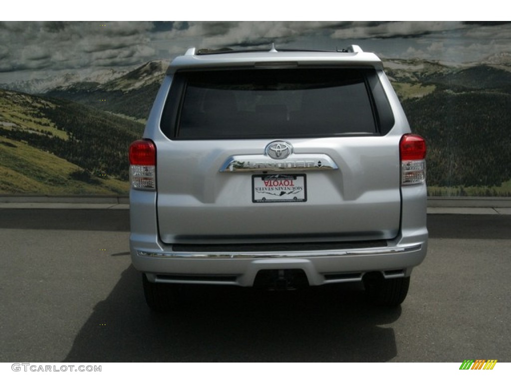 2013 4Runner Limited 4x4 - Classic Silver Metallic / Black Leather photo #4
