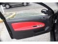 2009 Chevrolet Cobalt Ebony/Ebony UltraLux/Red Pipping Interior Door Panel Photo
