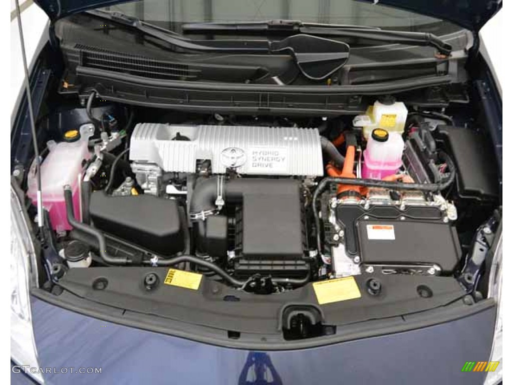 2013 Toyota Prius Two Hybrid 1.8 Liter DOHC 16-Valve VVT-i 4 Cylinder/Electric Hybrid Engine Photo #83356346