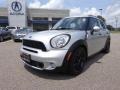 Crystal Silver Metallic 2012 Mini Cooper S Countryman