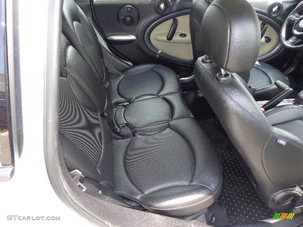 2012 Cooper S Countryman - Crystal Silver Metallic / Carbon Black photo #15