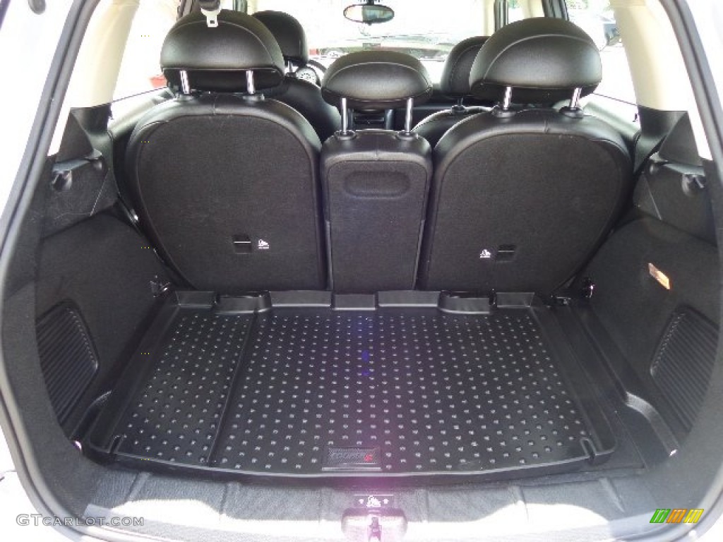 2012 Cooper S Countryman - Crystal Silver Metallic / Carbon Black photo #16