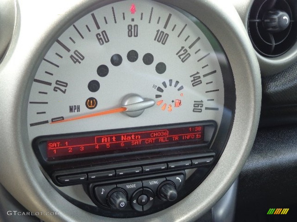 2012 Cooper S Countryman - Crystal Silver Metallic / Carbon Black photo #19