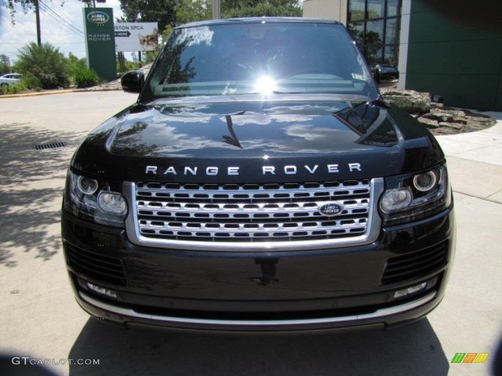 2013 Range Rover Supercharged LR V8 - Barolo Black Metallic / Ebony photo #11