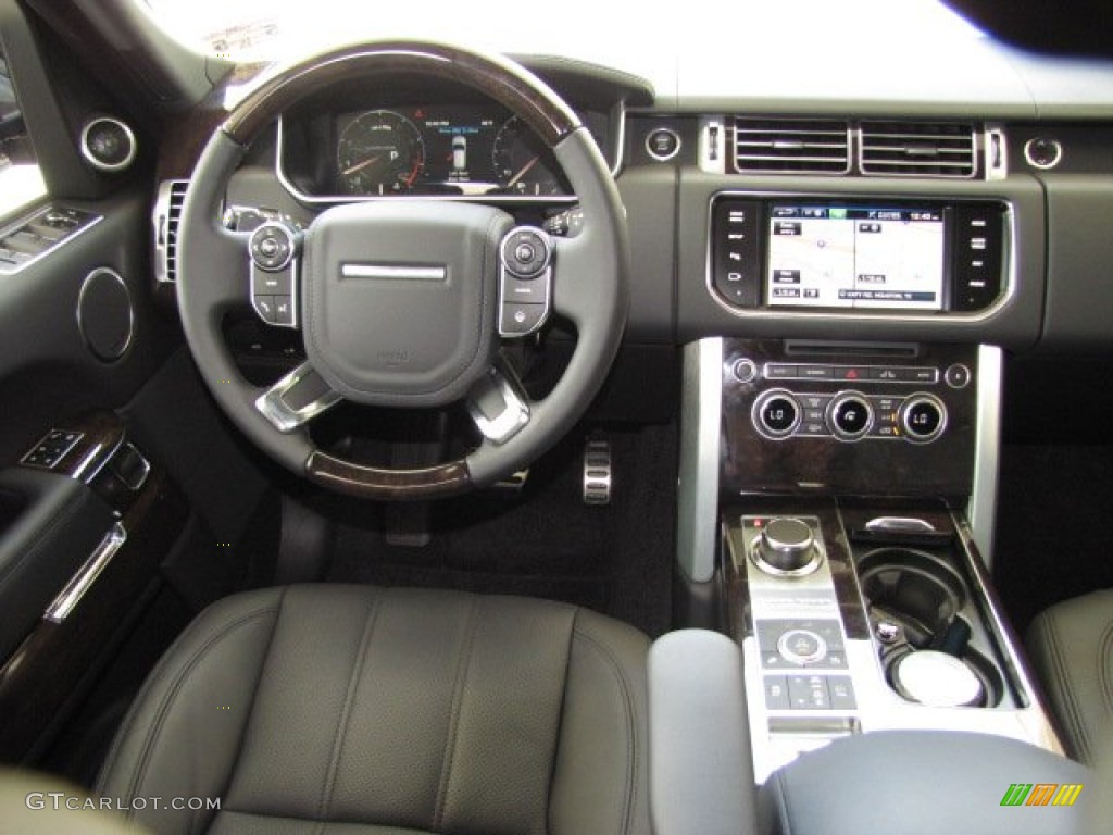 2013 Range Rover Supercharged LR V8 - Barolo Black Metallic / Ebony photo #12