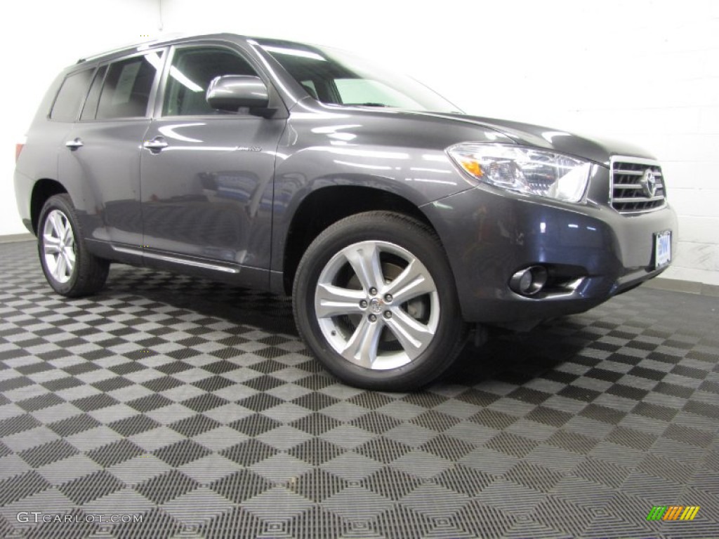 2010 Highlander Limited 4WD - Magnetic Gray Metallic / Ash photo #1