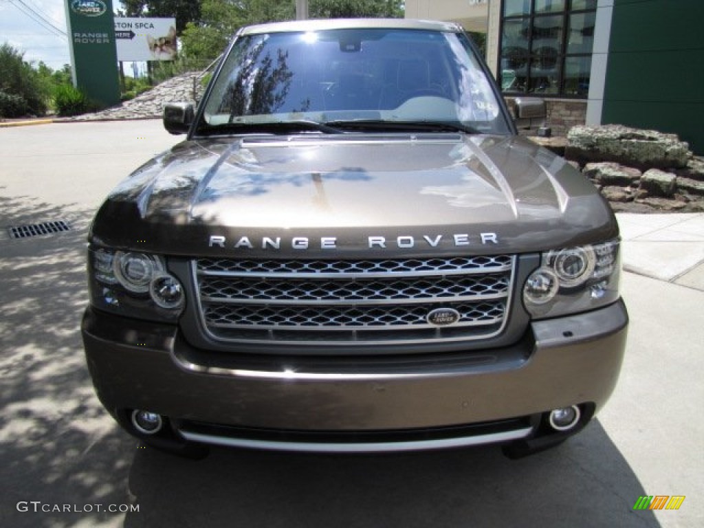 2011 Range Rover Supercharged - Nara Bronze Metallic / Arabica/Ivory photo #11