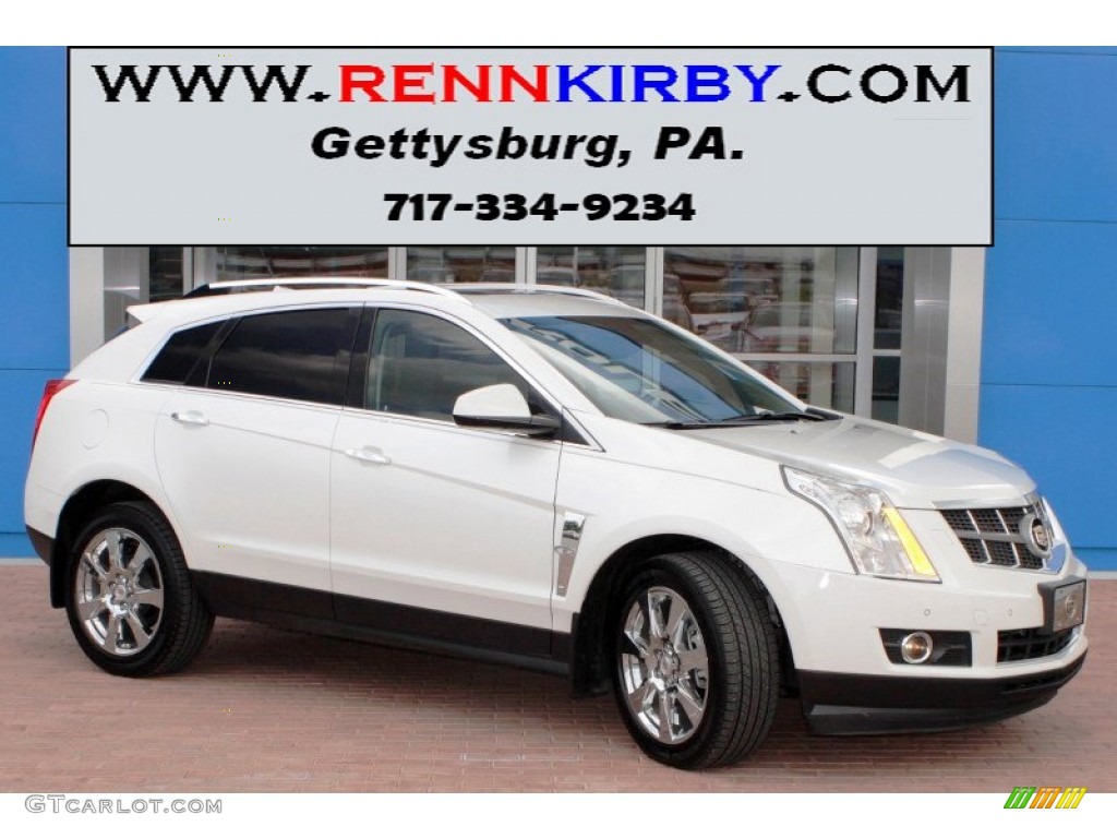 2012 SRX Performance AWD - Platinum Ice Tricoat / Ebony/Ebony photo #1