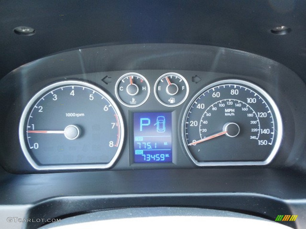 2009 Hyundai Elantra Touring Gauges Photos