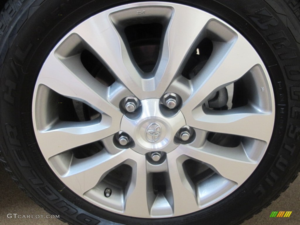 2010 Sequoia Limited 4WD - Super White / Sand Beige photo #7