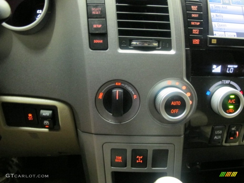 2010 Sequoia Limited 4WD - Super White / Sand Beige photo #32