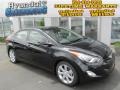 2013 Midnight Black Hyundai Elantra Limited  photo #1