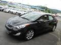2013 Midnight Black Hyundai Elantra Limited  photo #4