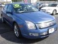 2009 Sport Blue Metallic Ford Fusion SEL V6 Blue Suede  photo #3