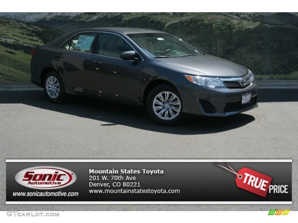 2013 Camry L - Magnetic Gray Metallic / Ash photo #1