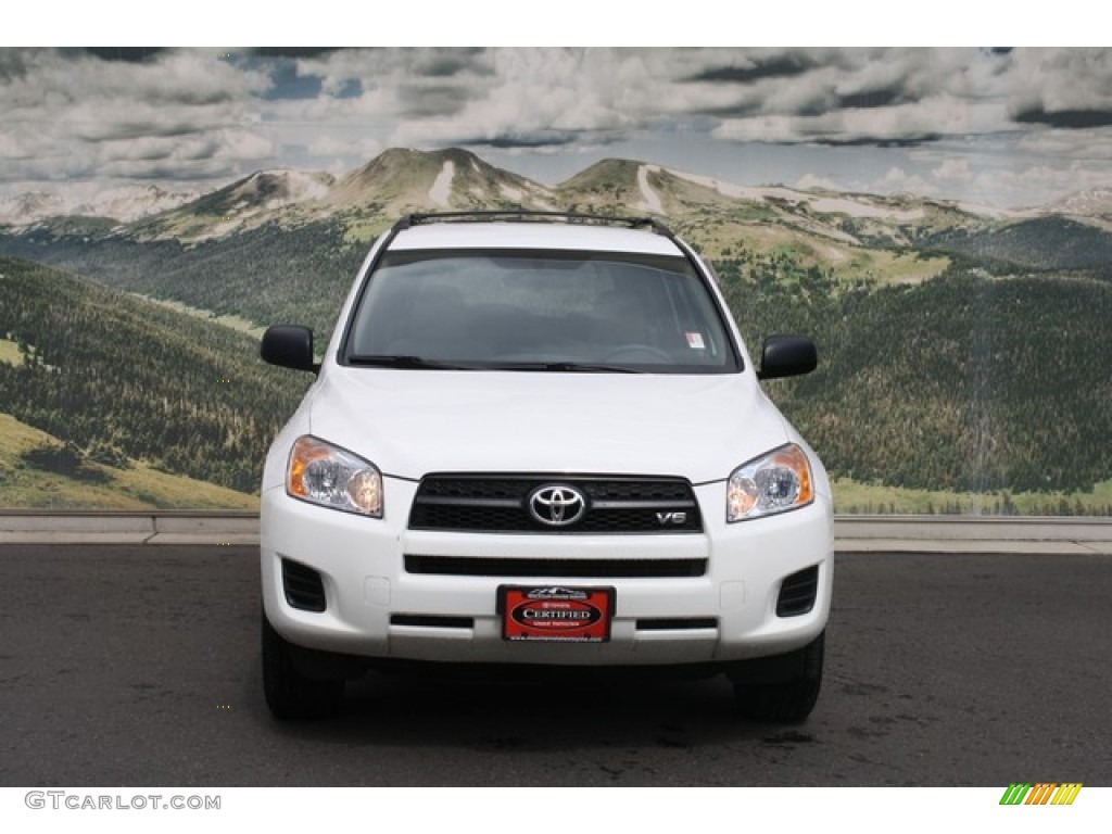 2010 RAV4 V6 4WD - Super White / Sand Beige photo #7