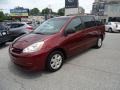 2004 Salsa Red Pearl Toyota Sienna LE  photo #2