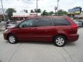 2004 Salsa Red Pearl Toyota Sienna LE  photo #9