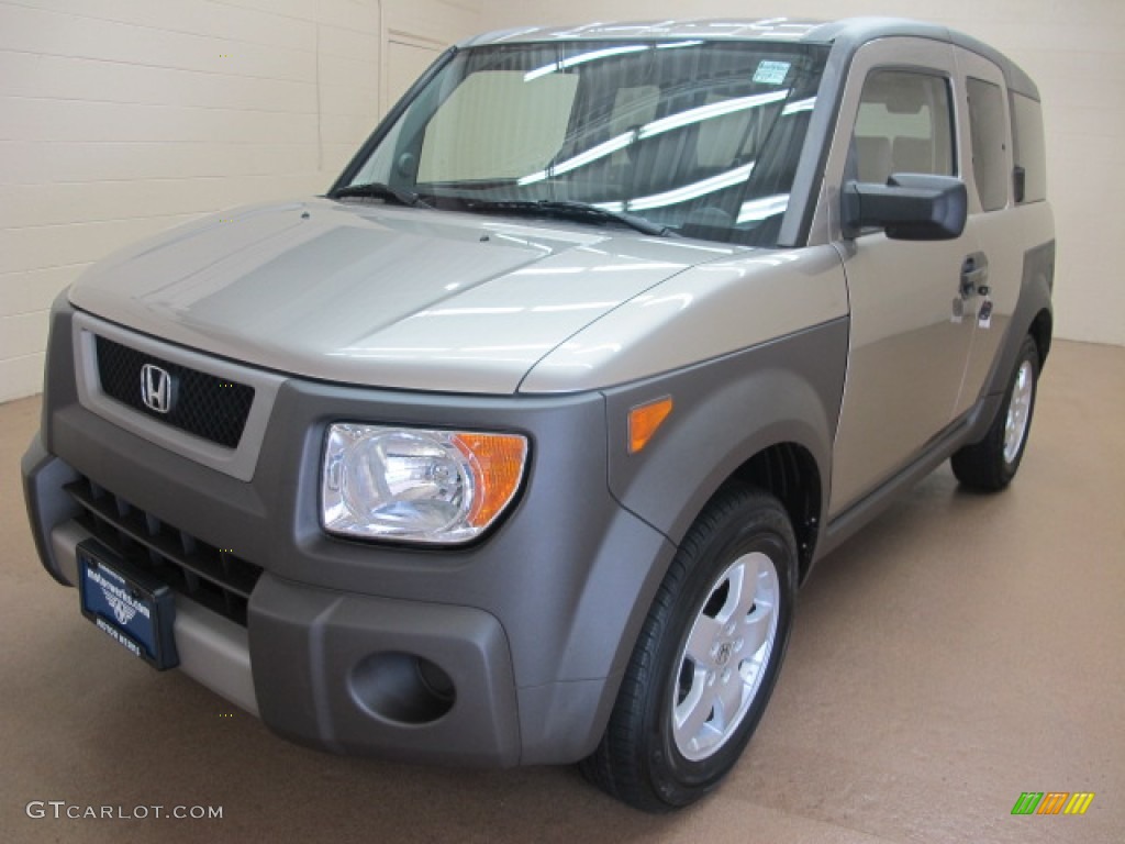 2004 Element EX AWD - Shoreline Mist Metallic / Black photo #4