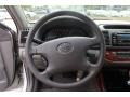 2004 Toyota Camry Dark Charcoal Interior Steering Wheel Photo