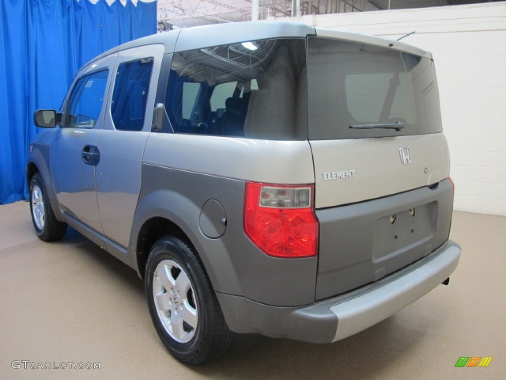 2004 Element EX AWD - Shoreline Mist Metallic / Black photo #10