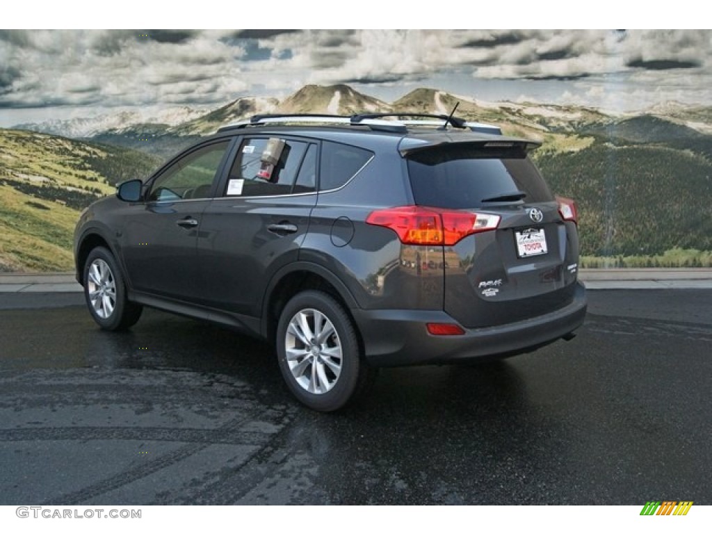 2013 RAV4 Limited AWD - Magnetic Gray Metallic / Ash photo #2