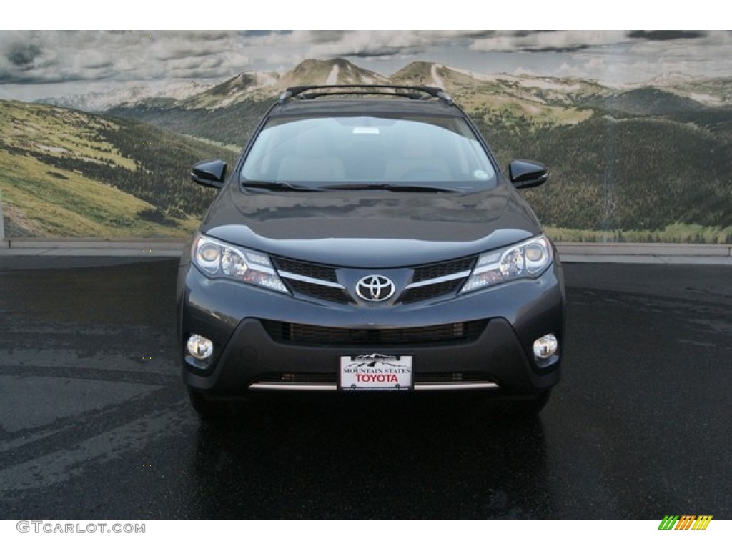 2013 RAV4 Limited AWD - Magnetic Gray Metallic / Ash photo #3