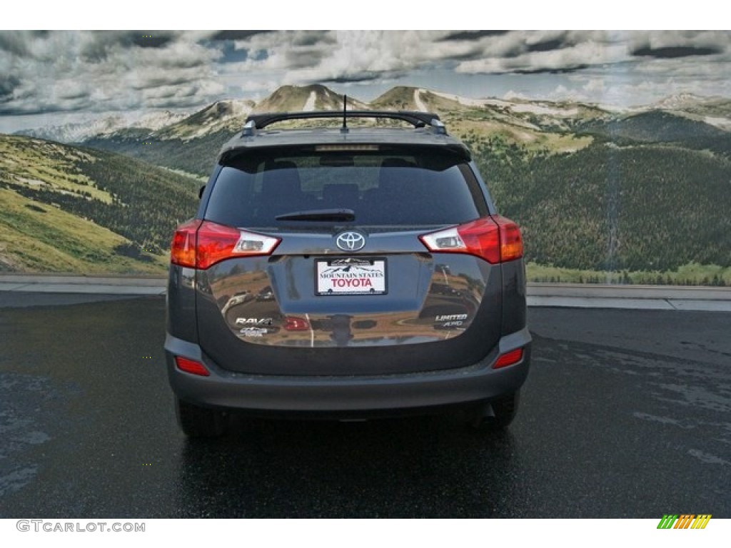 2013 RAV4 Limited AWD - Magnetic Gray Metallic / Ash photo #4