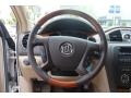 Cocoa/Cashmere 2009 Buick Enclave CXL AWD Steering Wheel