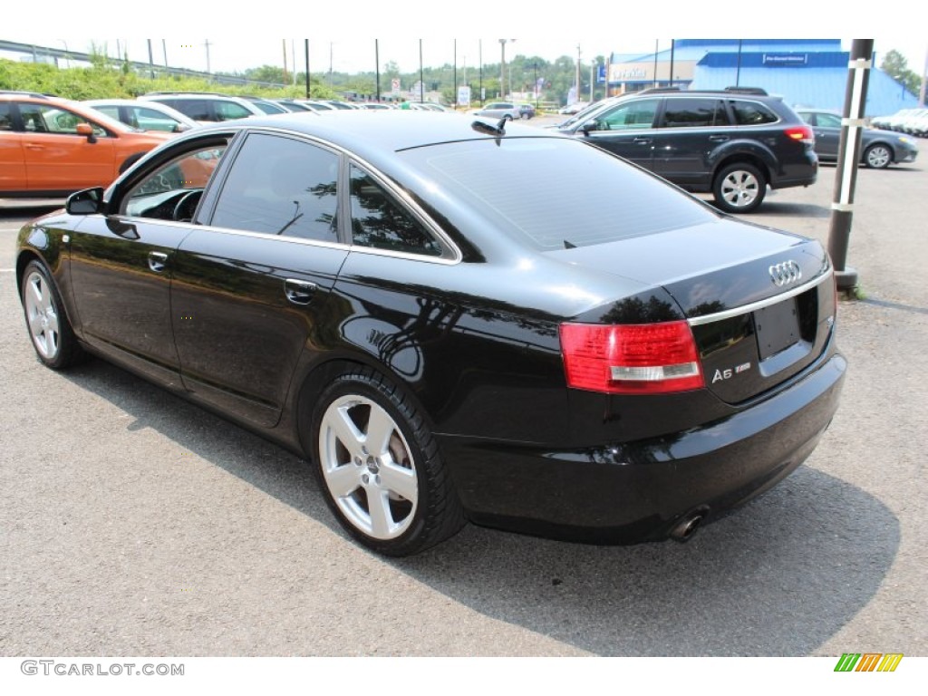 Brilliant Black 2006 Audi A6 3.2 quattro Sedan Exterior Photo #83370397