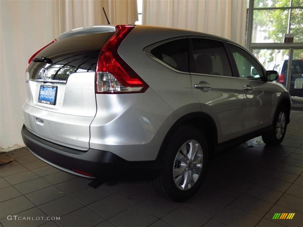 2013 CR-V EX - Alabaster Silver Metallic / Gray photo #3