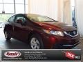 Crimson Red Pearl - Civic LX Sedan Photo No. 1